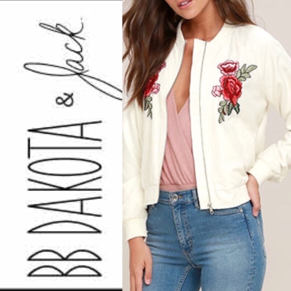 Jack by BB Dakota Tops - 🆕 BB Dakota Ivory Embroidered Jacket